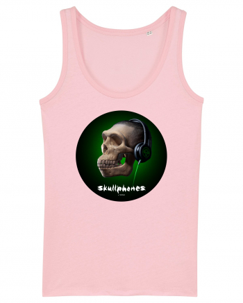 Craniu cu casti - skullphones 18 Cotton Pink