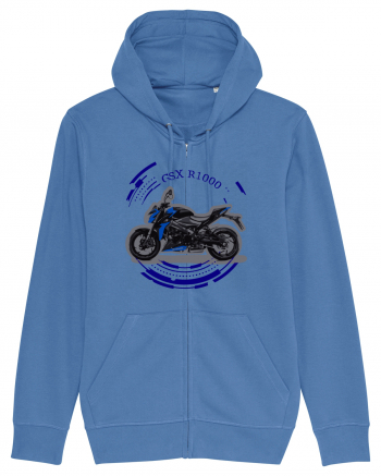 Street Motorcycle Bright Blue