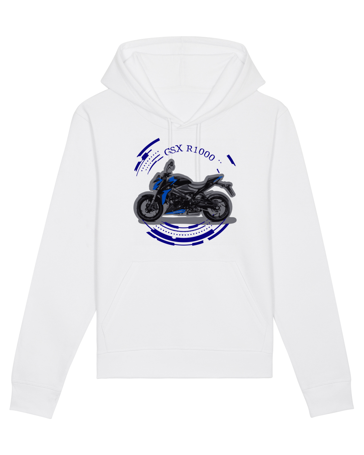 Hanorac Unisex Drummer White