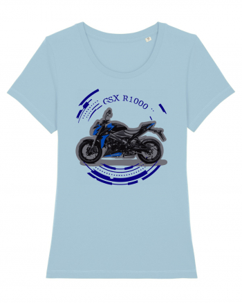 Street Motorcycle Sky Blue