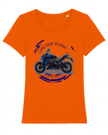 Street Motorcycle Bright Orange