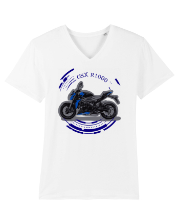 Street Motorcycle White