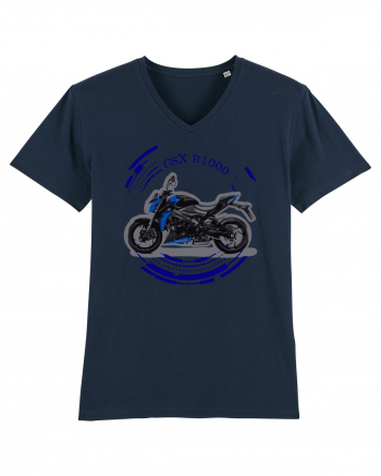 Street Motorcycle French Navy