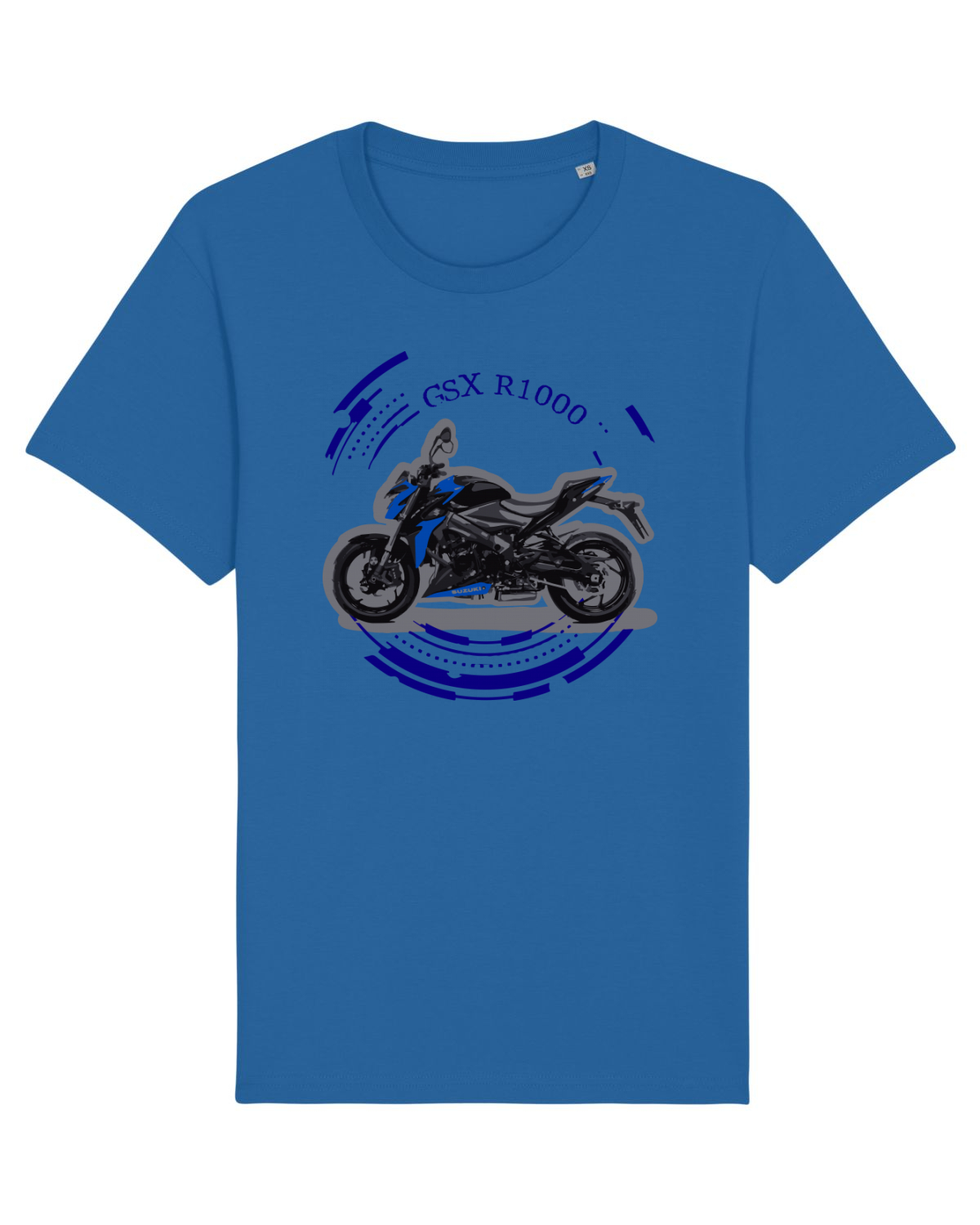 Tricou mânecă scurtă Unisex Rocker Royal Blue