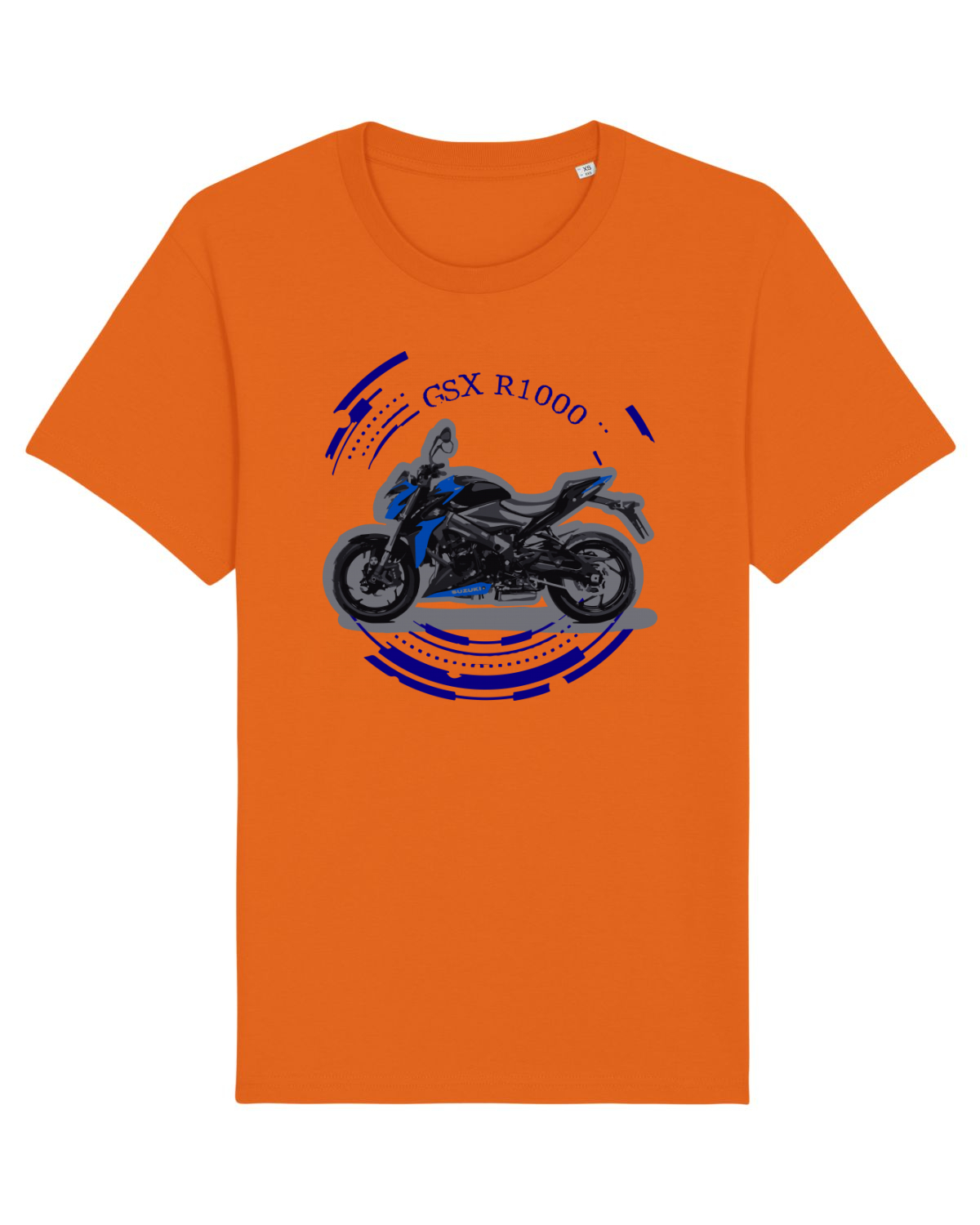 Tricou mânecă scurtă Unisex Rocker Bright Orange