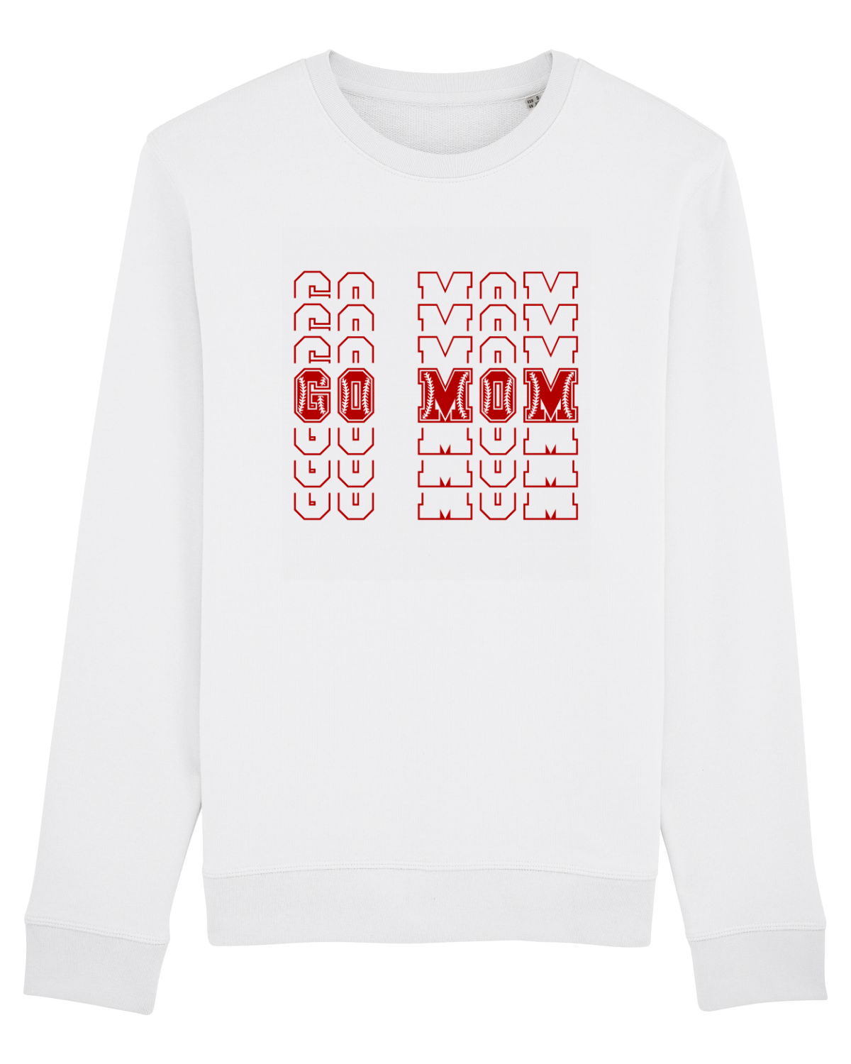 Bluză mânecă lungă Unisex Rise White