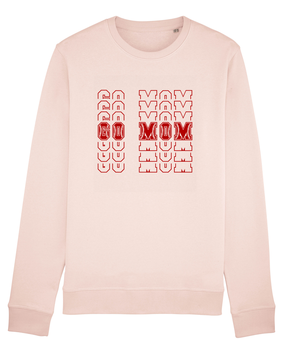 Bluză mânecă lungă Unisex Rise Candy Pink