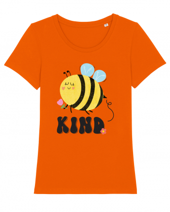 Bee Kind Bright Orange