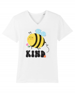 Bee Kind Tricou mânecă scurtă guler V Bărbat Presenter