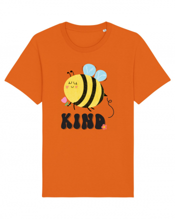 Bee Kind Bright Orange