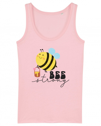 Bee Strong Cotton Pink