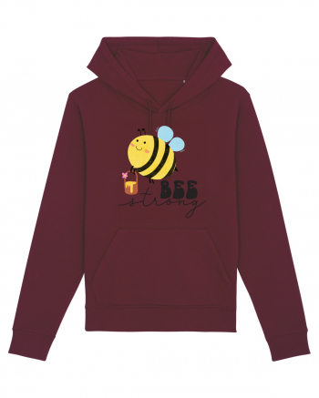 Bee Strong Burgundy