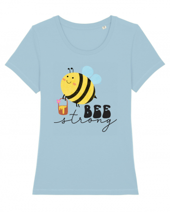 Bee Strong Sky Blue