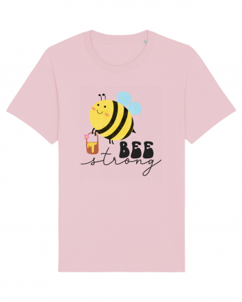 Bee Strong Cotton Pink