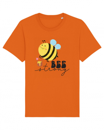 Bee Strong Bright Orange