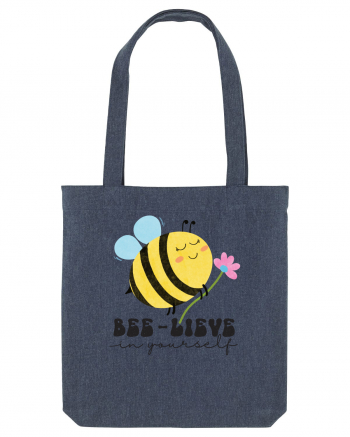 Bee-Lieve in Yourself Midnight Blue