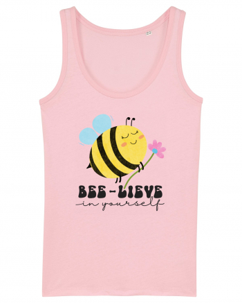 Bee-Lieve in Yourself Cotton Pink