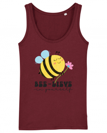 Bee-Lieve in Yourself Burgundy