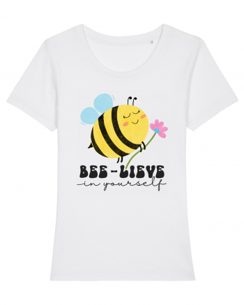 Bee-Lieve in Yourself White