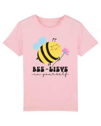 Bee-Lieve in Yourself Cotton Pink