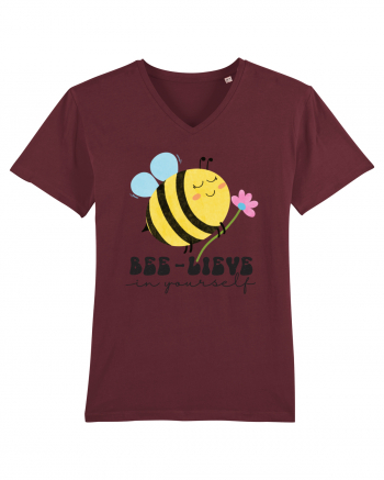 Bee-Lieve in Yourself Burgundy