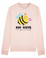 Bee-Lieve in Yourself Bluză mânecă lungă Unisex Rise