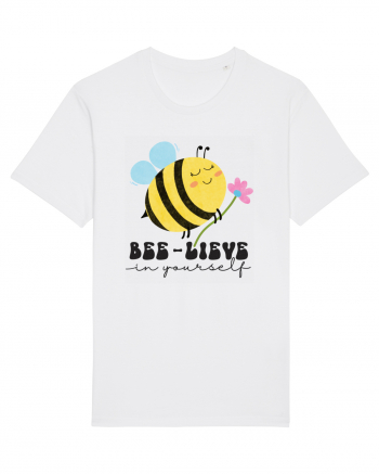 Bee-Lieve in Yourself White