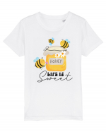 Honey Life Is Sweet Tricou mânecă scurtă  Copii Mini Creator