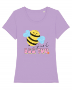 Just Bee You Tricou mânecă scurtă guler larg fitted Damă Expresser