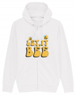 Let it Bee Hanorac cu fermoar Unisex Connector