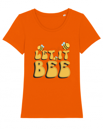 Let it Bee Bright Orange