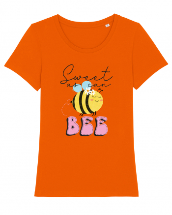 Sweet As Can Bee Bright Orange