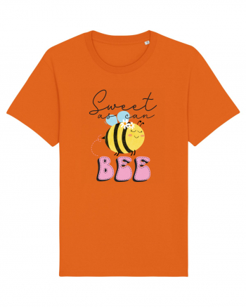 Sweet As Can Bee Bright Orange