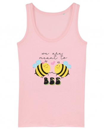 We are Meant to Bee Cotton Pink