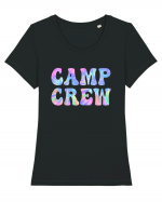 Camp Crew Tricou mânecă scurtă guler larg fitted Damă Expresser