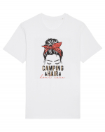 Camping Hair Don't Care Tricou mânecă scurtă Unisex Rocker