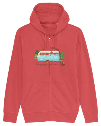 Camping is my happy place Carmine Red