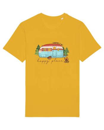Camping is my happy place Spectra Yellow