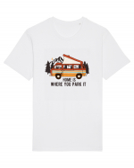 Home is where you park it Tricou mânecă scurtă Unisex Rocker