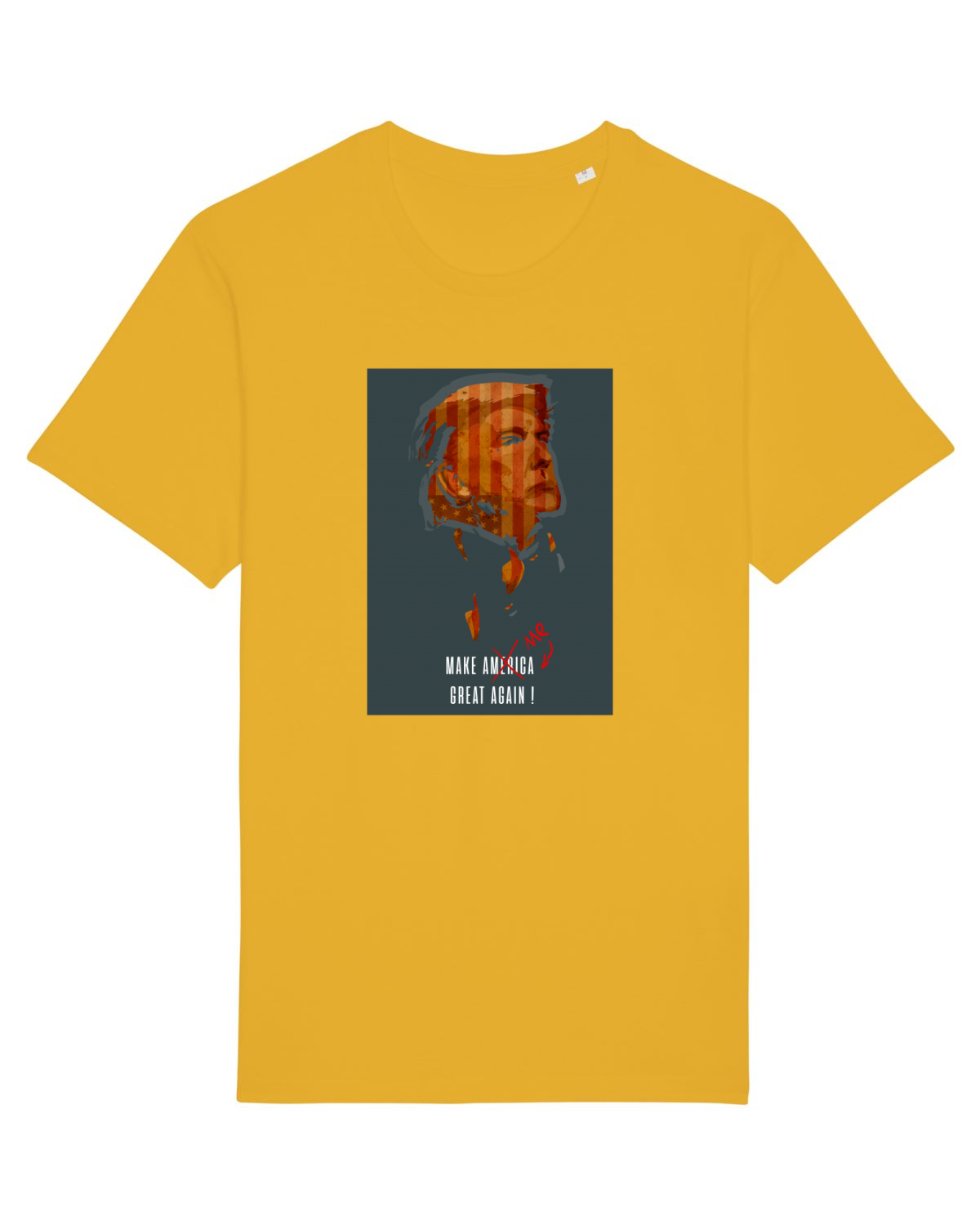 Tricou mânecă scurtă Unisex Rocker Spectra Yellow