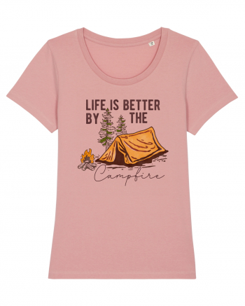 Life is better by the campfire Canyon Pink