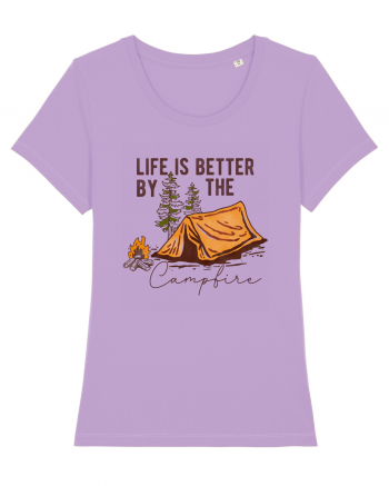 Life is better by the campfire Lavender Dawn