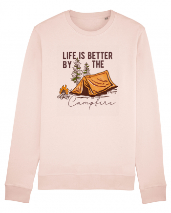 Life is better by the campfire Candy Pink