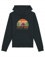 Life is good in the woods Hanorac Unisex Drummer