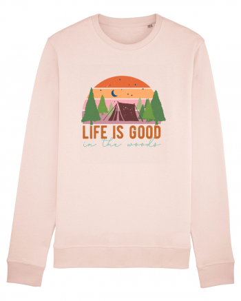 Life is good in the woods Candy Pink