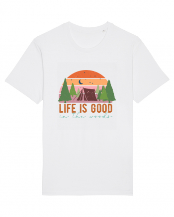 Life is good in the woods White