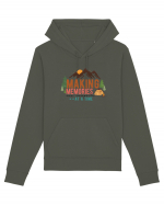 Making memories one campsite at a time Hanorac Unisex Drummer