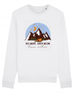 Sky Above Earth Below Bluză mânecă lungă Unisex Rise