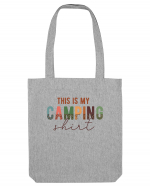 This is my camping shirt Sacoșă textilă