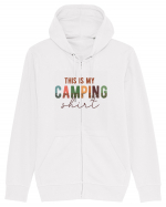 This is my camping shirt Hanorac cu fermoar Unisex Connector